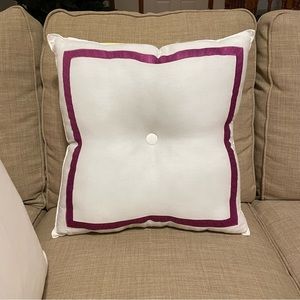 Trina Turk Purple Ikat Throw Pillow